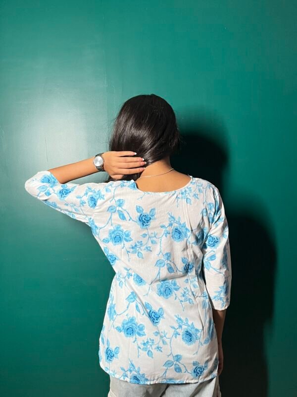 Blue Blossom Top - Image 2
