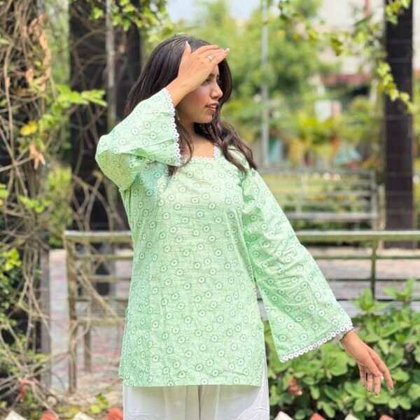 Mint Bloom Top - Image 4