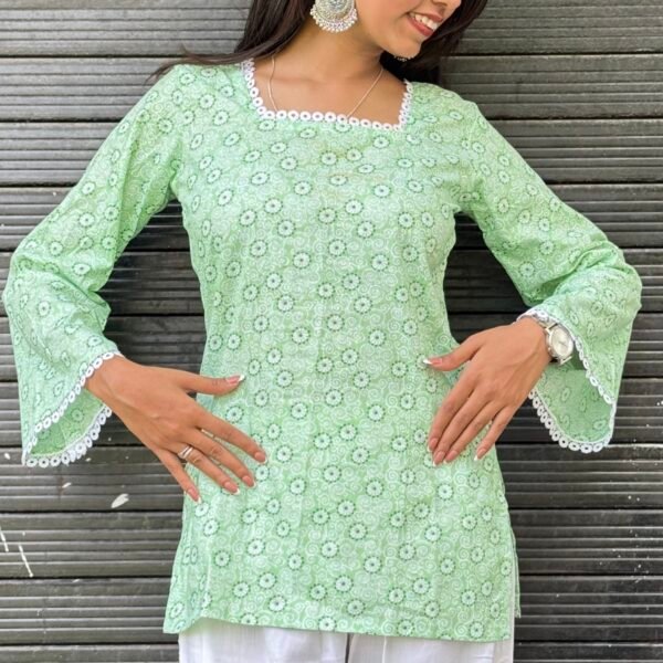 Mint Bloom Top - Image 5